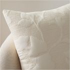 Quilted Floral Pillow Cover