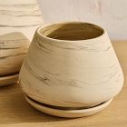 Marbled Ceramic Planter