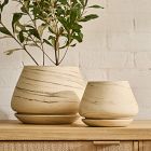 Marbled Ceramic Planter