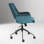 Two-Toned Upholstered Tilt Office Chair