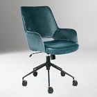 Two-Toned Upholstered Tilt Office Chair