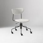 Petal Upholstered Swivel Office Chair