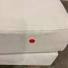 Open Box: Nassau Extra Deep Sectional, Corner - Performance Yarn Dyed Linen Weave Alabaster