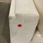 Open Box: Nassau Extra Deep Sectional, Corner - Performance Yarn Dyed Linen Weave Alabaster