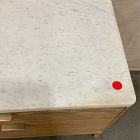 Open Box: Parker Marble Nightstand, 28" - Washed Oak