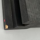 Open Box: The McGarvey Workshop Wooden Tree Skirt, Medium - Black