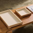 Two-Tone Wood Tray