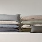 European Flax Linen Oversized Lumbar Pillow Cover