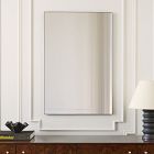 Thin Metal Rectangle Wall Mirror