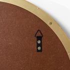 Thin Metal Round Wall Mirror