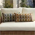 Outdoor Multi Checkerboard Plaid Pillow