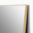 Thin Metal Floor Mirror