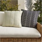 Outdoor Rib Stripe Pillow