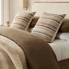 Space-Dyed Stripe Pillow Cover