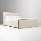 Schaefer Wood Trim High Footboard Bed