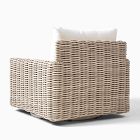 Westport Wicker Outdoor Slim Profile Swivel Chair