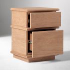Aggie Cerused Mini Nightstand (16")