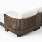 Porto Aluminum Outdoor 2-Piece Chaise Sectional (105")