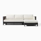 Porto Aluminum Outdoor 2-Piece Chaise Sectional (105")
