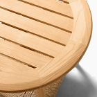 Baycrest Outdoor Teak Side Table (21")