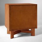 Herman Basket Woven Veneer Nightstand (22")