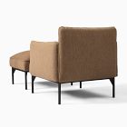 Penn Upholstered Outdoor Lounge Chair w/ Ottoman