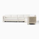 Porto Aluminum Outdoor 4-Piece L-Shaped Sectional (129")