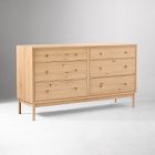 Siobhan Oak 6-Drawer Dresser (60")