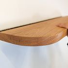 Nook Woodworking Thick Floating Shelf with Rounded Corners (12"&ndash;84")