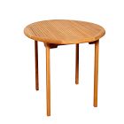 Orelien Teak Outdoor Round Dining Table (47")