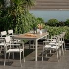 Galveston Aluminum Outdoor Table (81")