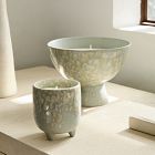 Glazed Ceramic Filled Candles - Lavender Mint