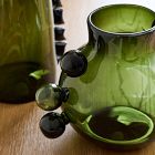 Jade Artisanal Glass Vases