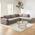 Dalton 2-Piece Bumper Chaise Sectional (109"&ndash;119")