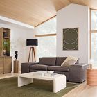 Enzo Leather Reclining Sofa (77"&ndash;93")