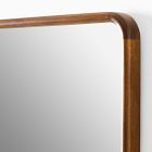 Streamline Wood Rectangle Wall Mirror