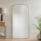 Streamline Oversized Wide Arch Metal Floor Mirror