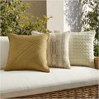 Outdoor Stitched Diamond Grid Pillow