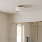 Anders Porcelain Flush Mount (5"&ndash;14")