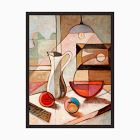 Cubist Still Life Framed Wall Art