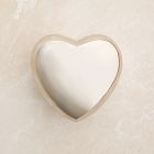 Heather Heart Filled Candle - Amber Jasmine