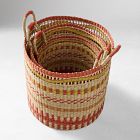 Stripe Baskets (Set of 3)