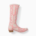 Cowgirl Boot-Shaped Pillow