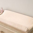 Organic Cotton Matelasse Changing Pad Cover