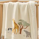 Safari Knit Baby Blanket