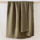 Linen Cotton Solid Throw