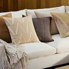 Pieced Triangle Pillow Cover