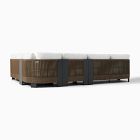 Porto Aluminum Outdoor 4-Piece L-Shaped Sectional (129")