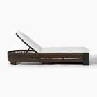 Porto Aluminum Outdoor Chaise Lounge &amp; Side Table