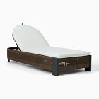 Porto Aluminum Outdoor Chaise Lounge &amp; Side Table